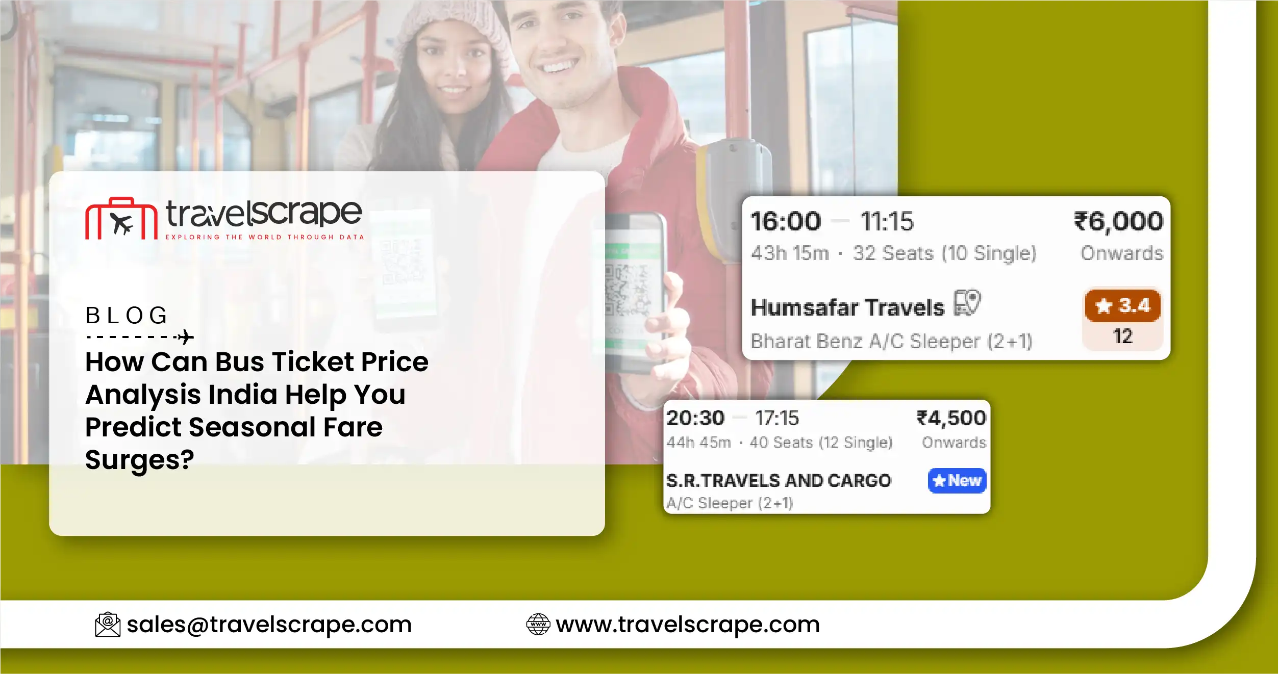 Bus Ticket Price Analysis India to Predict Seasonal Fare Surges